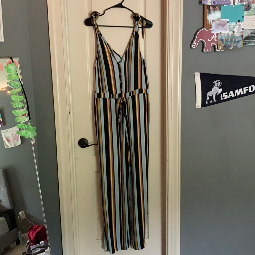 multi color jumpsuit